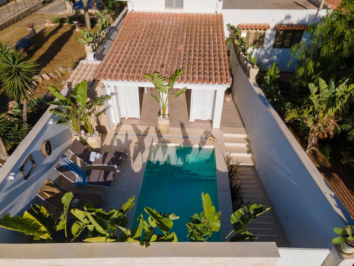 Villa Delle Palme Con Piscina Privata Santa Maria Del Focallo Kültér fotó