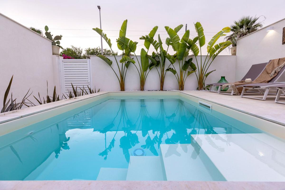 Villa Delle Palme Con Piscina Privata Santa Maria Del Focallo Kültér fotó